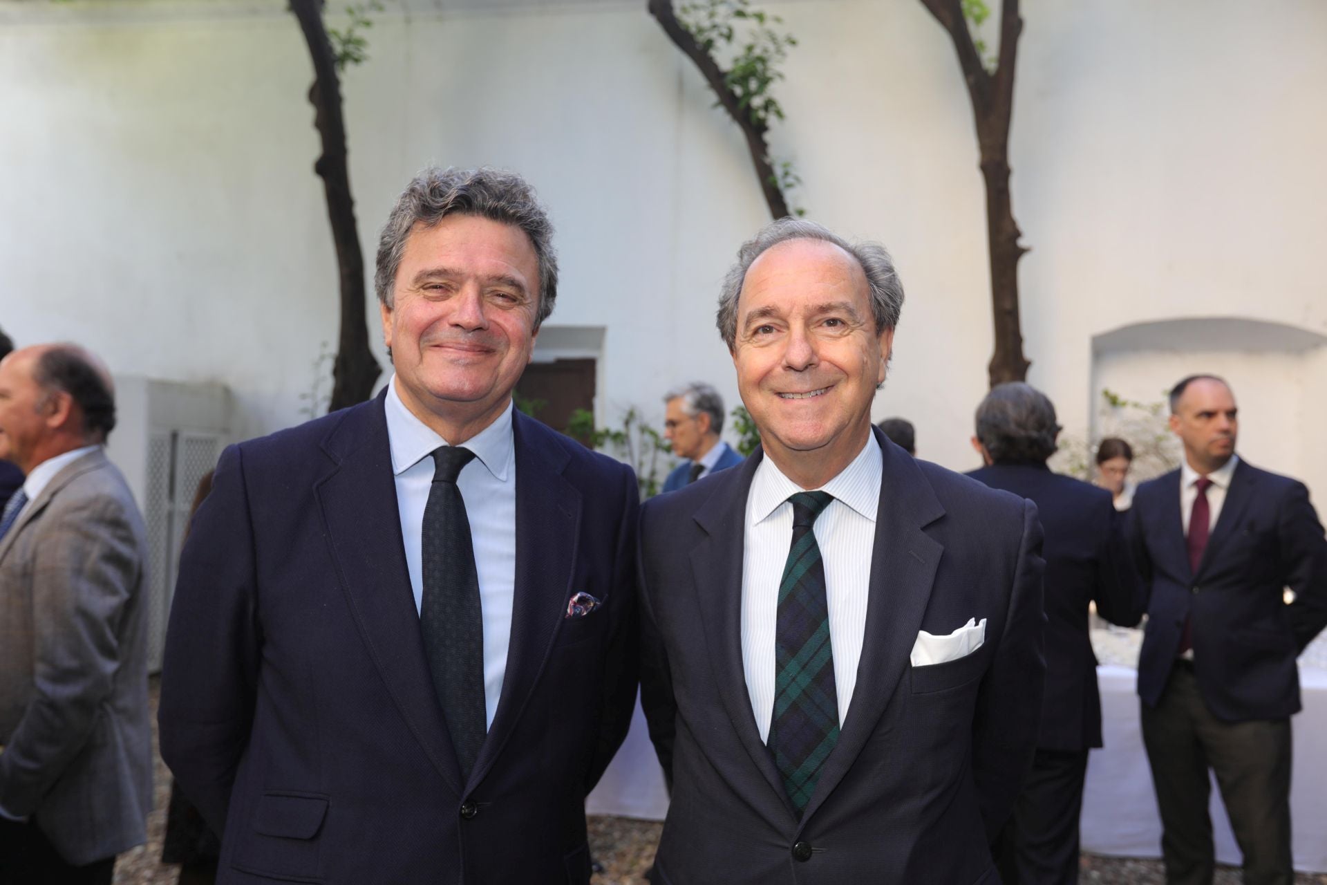 Fernando Pozas y Ignacio de la Oliva