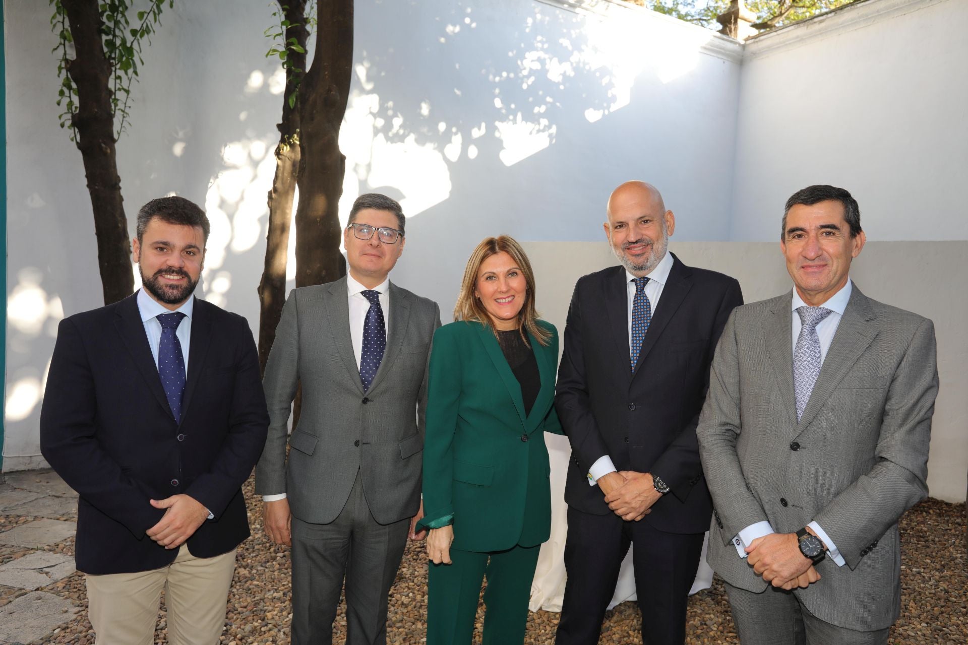 José Ricardo García, Álvaro Pimentel, Ana Jauregui, Manuel Ales y Francisco Tato