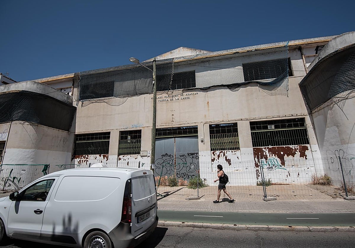 Una imagen del mercado de la Puerta de la Carne