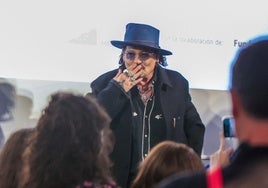 Johnny Depp, en Sevilla: «Aquí hay una pasión que no se encuentra en Hollywood»