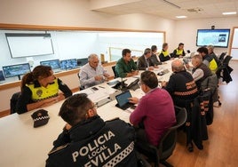 El Comité de Operaciones del Plan de Emergencias de Sevilla no registra incidencias graves por la DANA