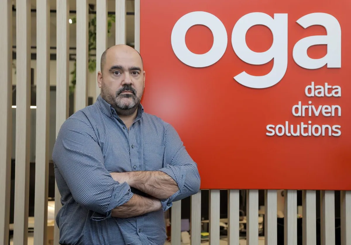 Juan Carlos Rubio, fundador y director general de OGA, una firma de Inteligencia Artificial de Sevilla