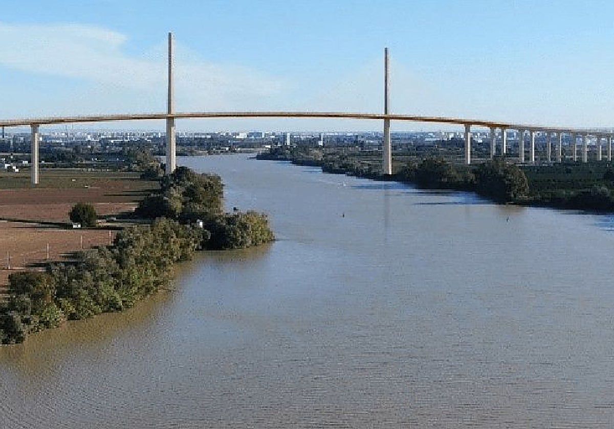 Recreación del puente de la SE-40