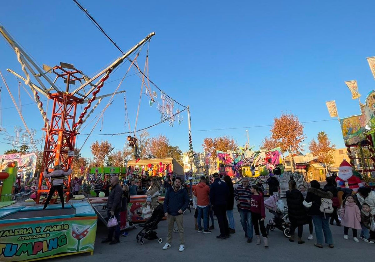 Parque de atracciones 'Navidad Park' en Dos Hermanas