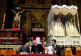 La Universidad de Sevilla y Los Estudiantes firman la regulación de los usos de la capilla del Rectorado