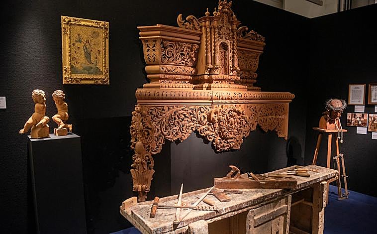 Imagen - Recreación del taller de Manuel Galiana