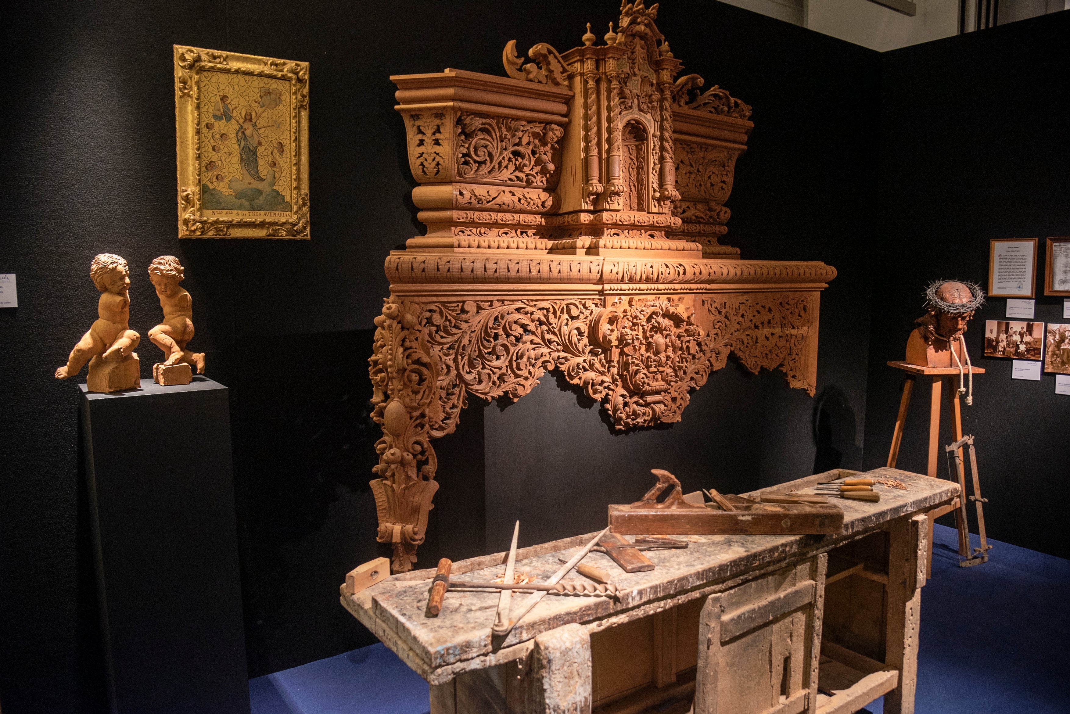 Exposición del centenario de la Virgen de la Candelaria