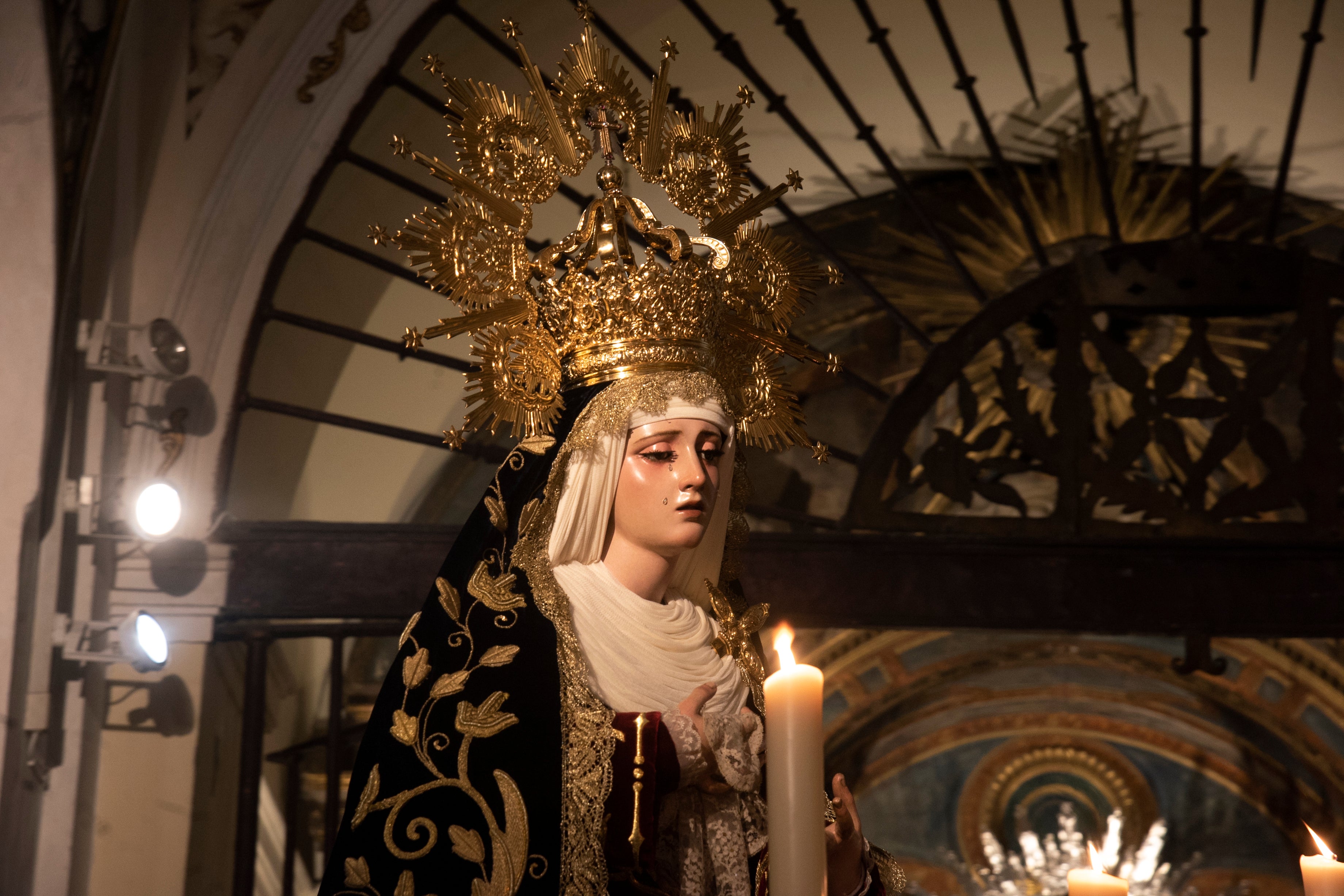 El traslado de la Virgen de la Presentación del Calvario