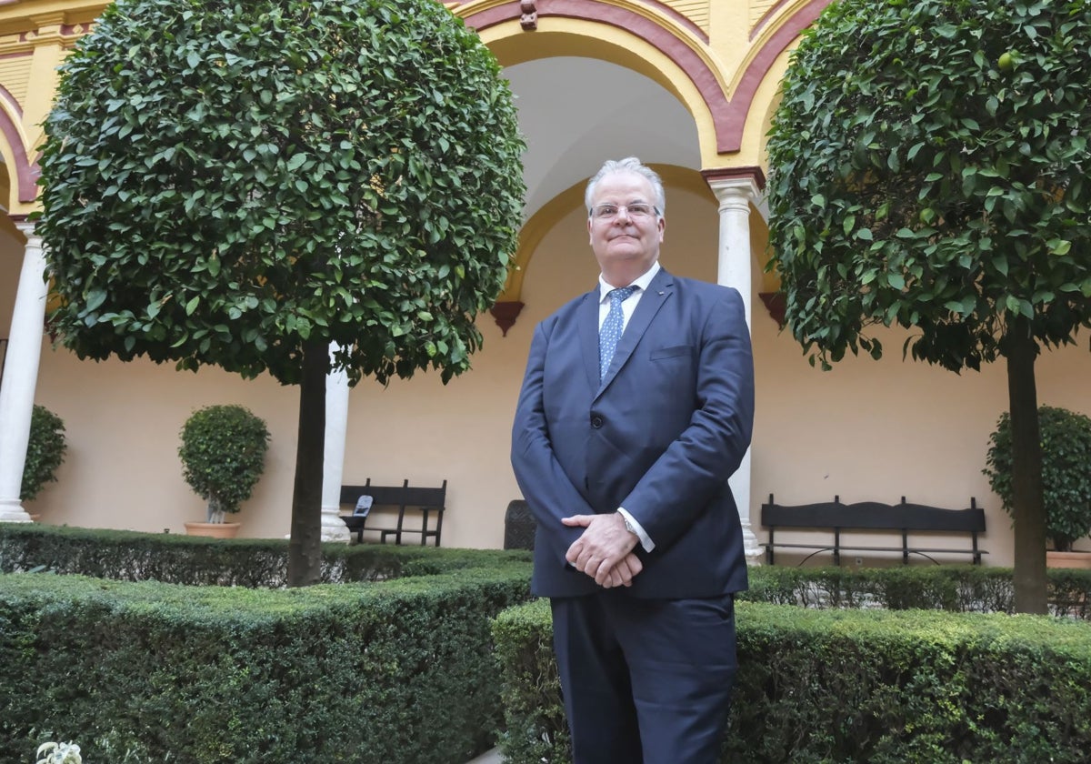 Antonio Aragón Román, presidente del Consejo Andaluz de Cosital