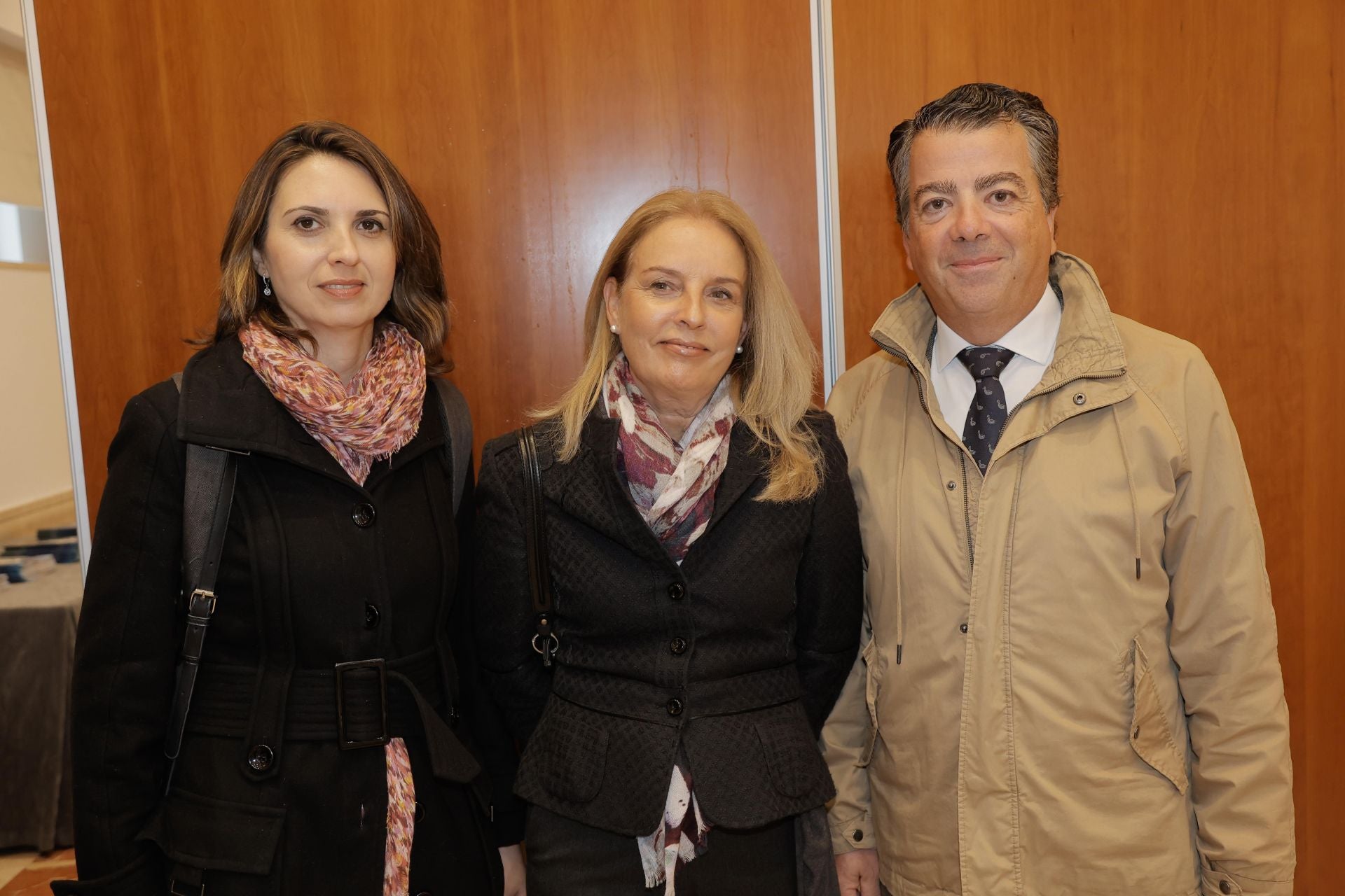 María Socorro Cabrera, Susana Gordillo y Argel Prieto