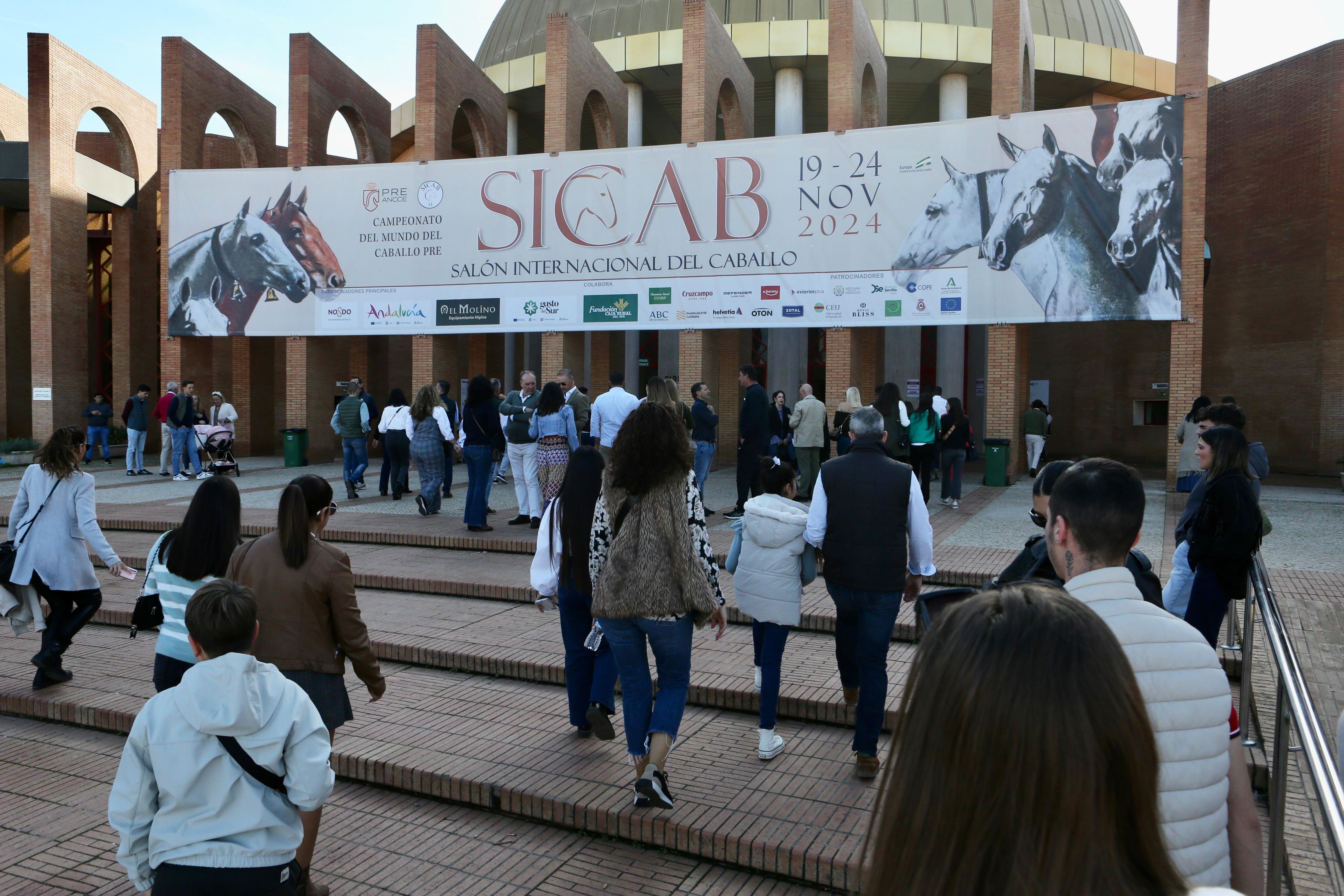 Ambiente en la jornada del sábado del Sicab 2024