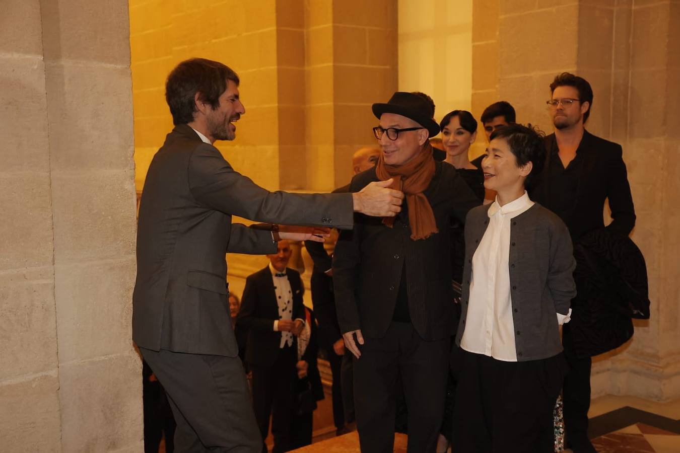 El ministro de Cultura recibe a los galardonados en la cena previa a la entrega de Medallas de este miércoles