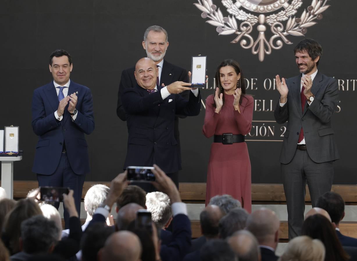 Acto de entrega de las Medallas de Bellas Artes celebrado en Sevilla