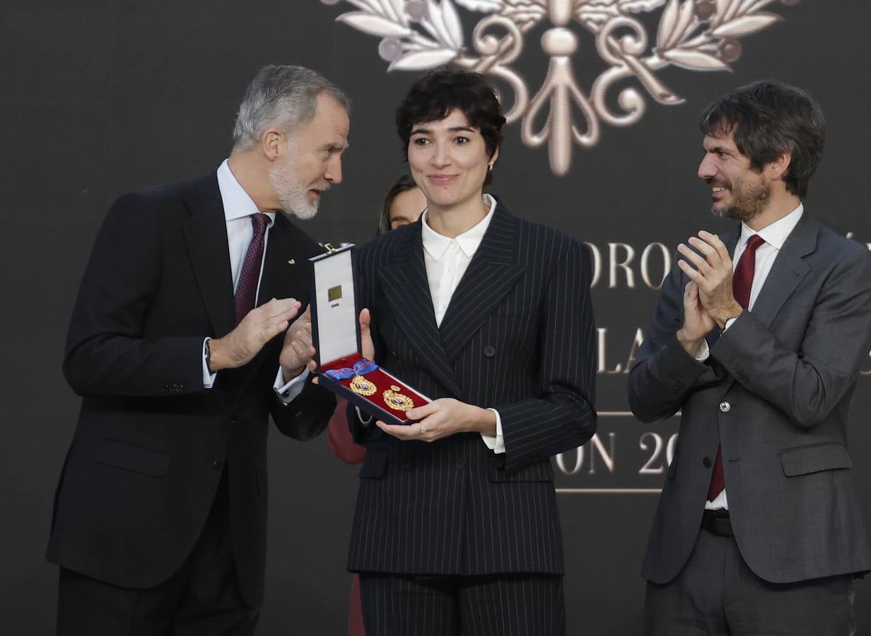 Acto de entrega de las Medallas de Bellas Artes celebrado en Sevilla