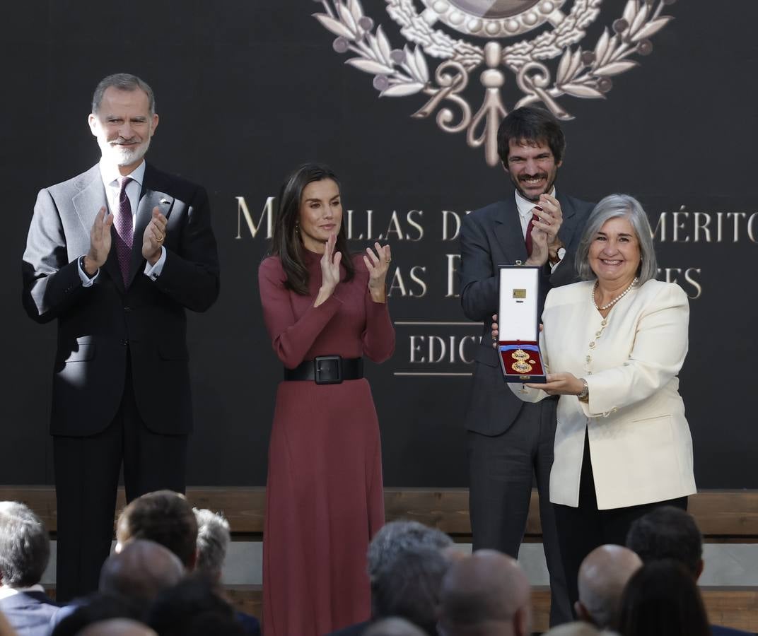 Acto de entrega de las Medallas de Bellas Artes celebrado en Sevilla