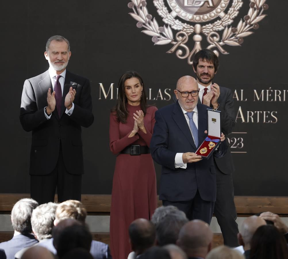 Acto de entrega de las Medallas de Bellas Artes celebrado en Sevilla