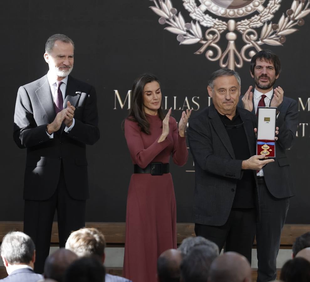 Acto de entrega de las Medallas de Bellas Artes celebrado en Sevilla