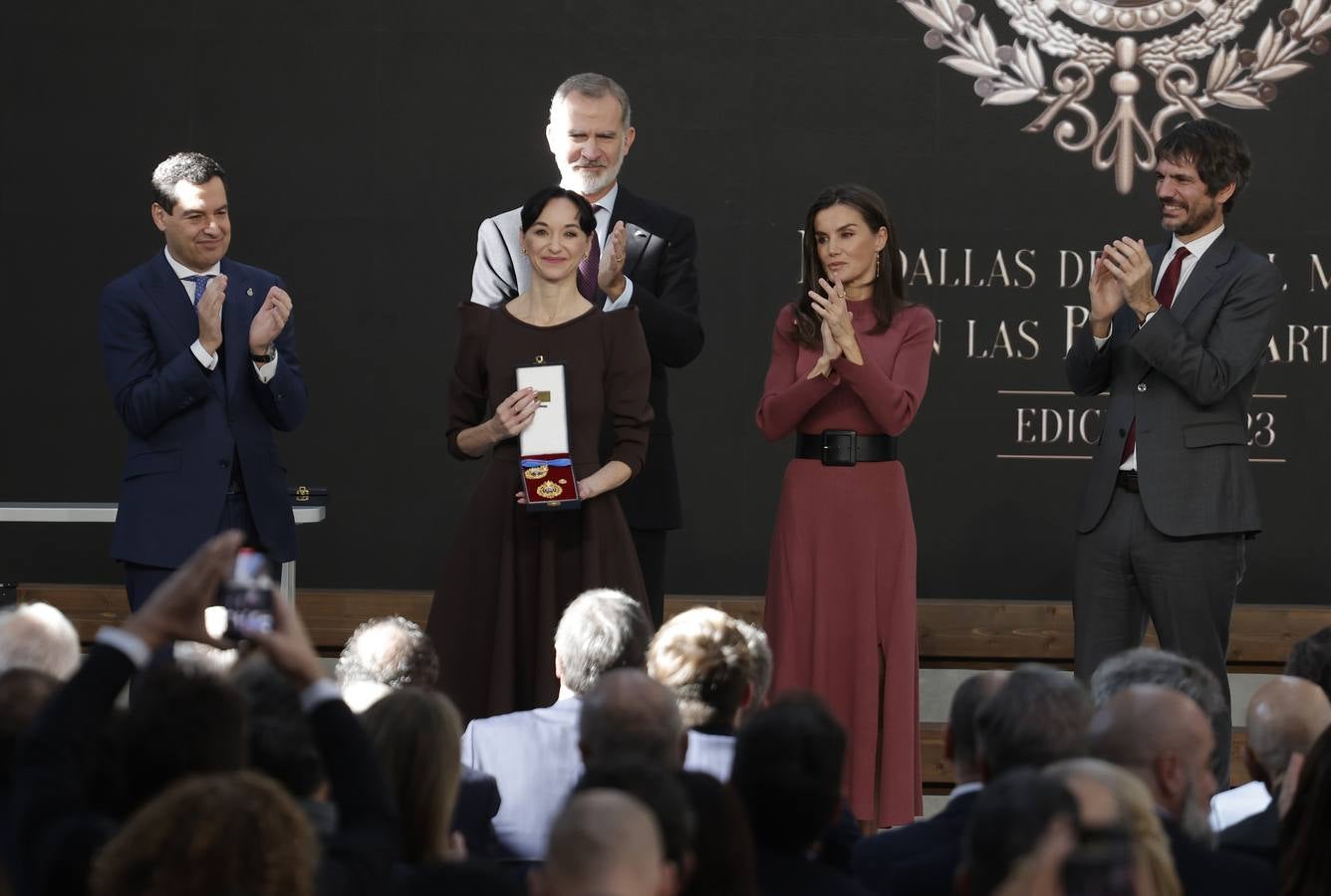 Acto de entrega de las Medallas de Bellas Artes celebrado en Sevilla