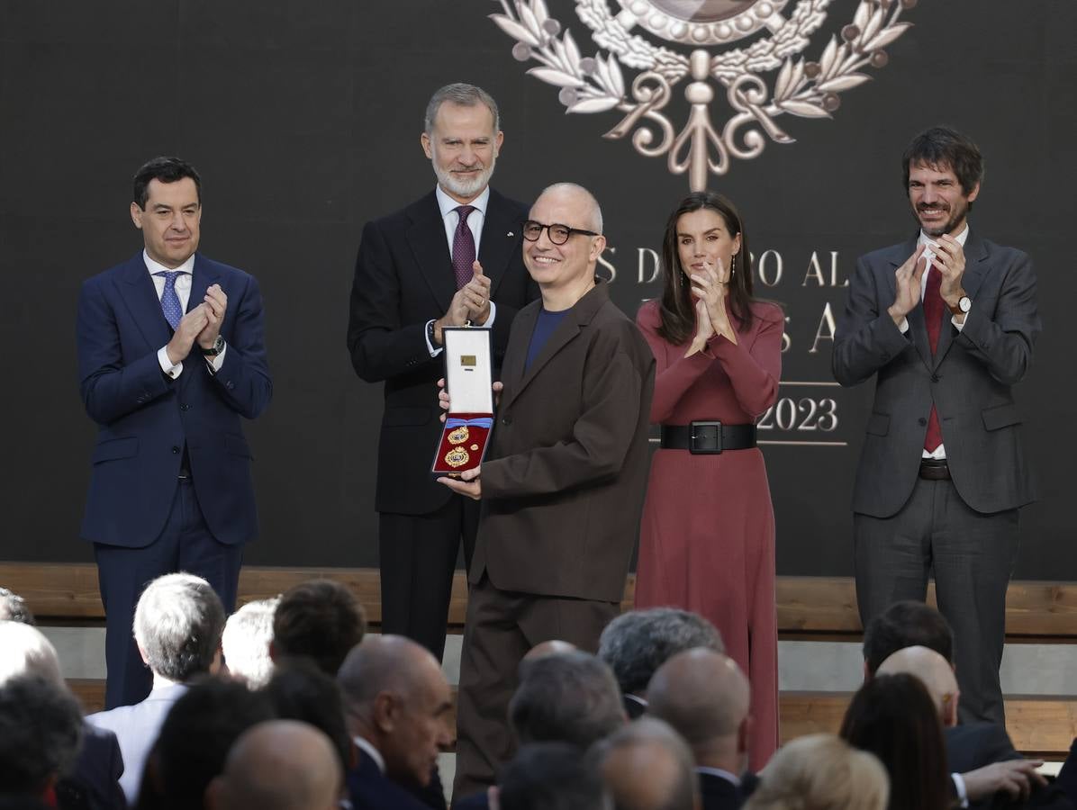 Acto de entrega de las Medallas de Bellas Artes celebrado en Sevilla