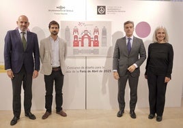 El colegio de Aparejadores expone los diseños que aspiraron a convertirse en la próxima portada de la Feria de Sevilla