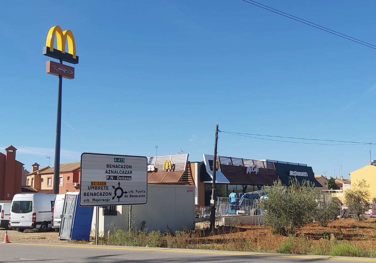 Nuevo McDonalds en Benacazón de Sevilla