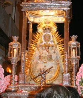 Imagen secundaria 2 - La Virgen de Setefilla, patrona de Lora del Río