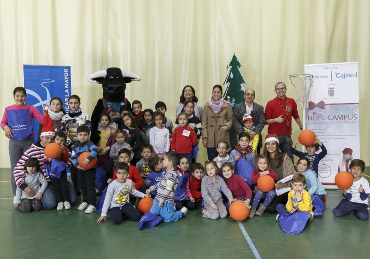 Imagen de unas de las actividades navideñas organizadas por la Fundación Cajasol de Sevilla