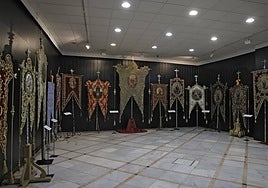 Exposición 'Simpecado concebida' en el Círculo Mercantil de Sevilla