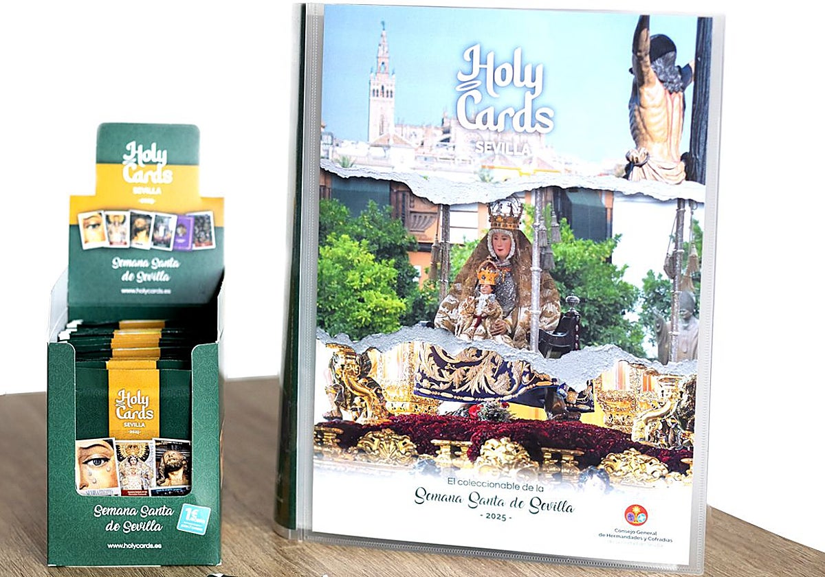 'Holy Cards', los cromos de la Semana Santa de Sevilla que triunfan