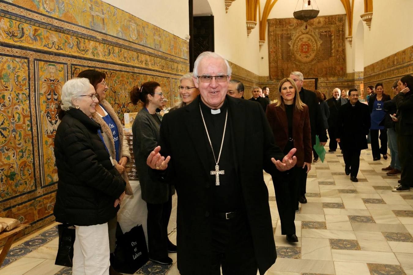 Inauguración de la muestra de dulces de convento en el Real Alcázar de Sevilla