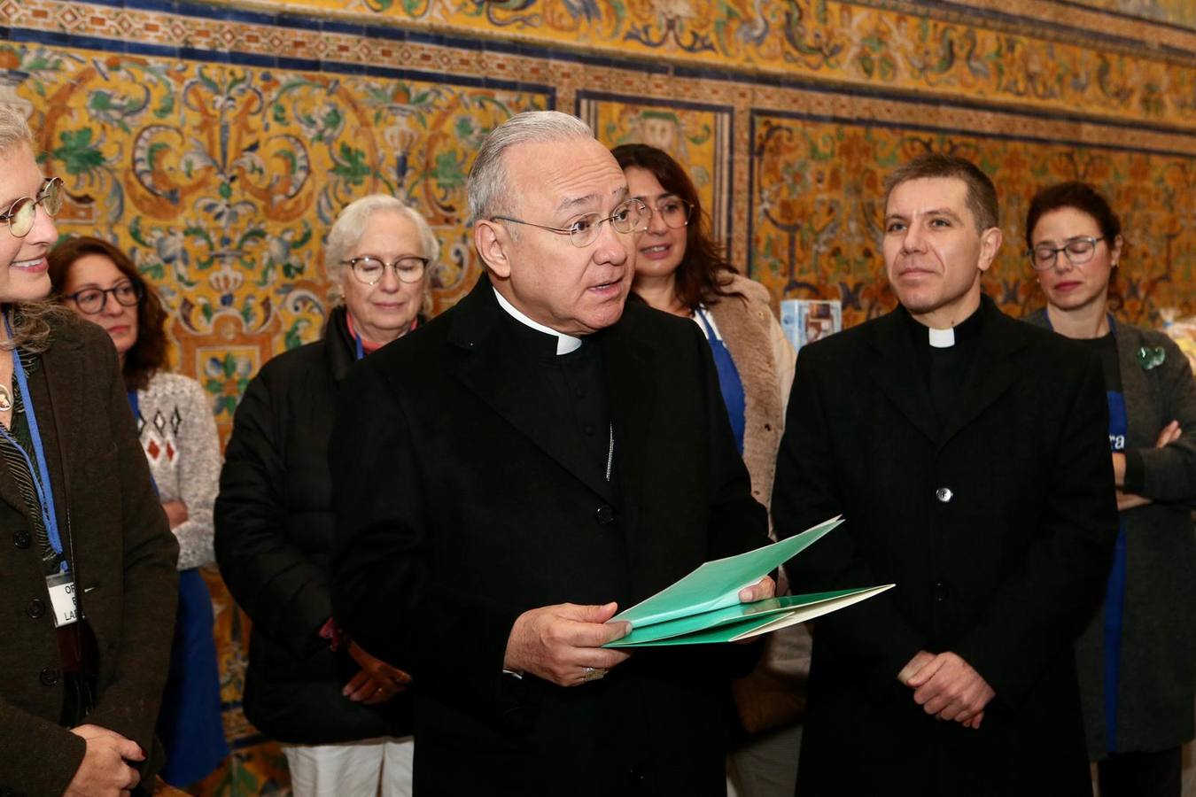 Inauguración de la muestra de dulces de convento en el Real Alcázar de Sevilla