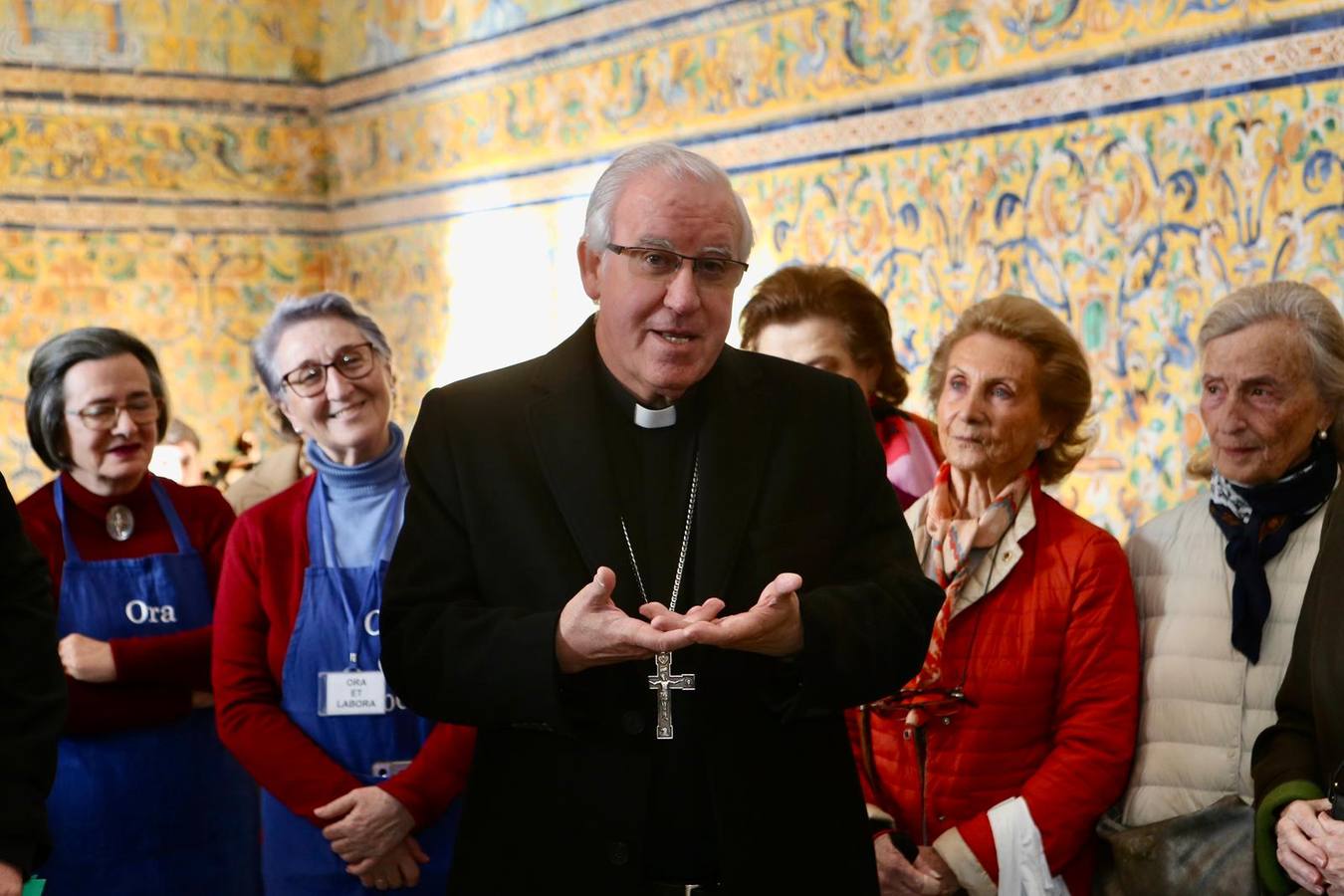 Inauguración de la muestra de dulces de convento en el Real Alcázar de Sevilla