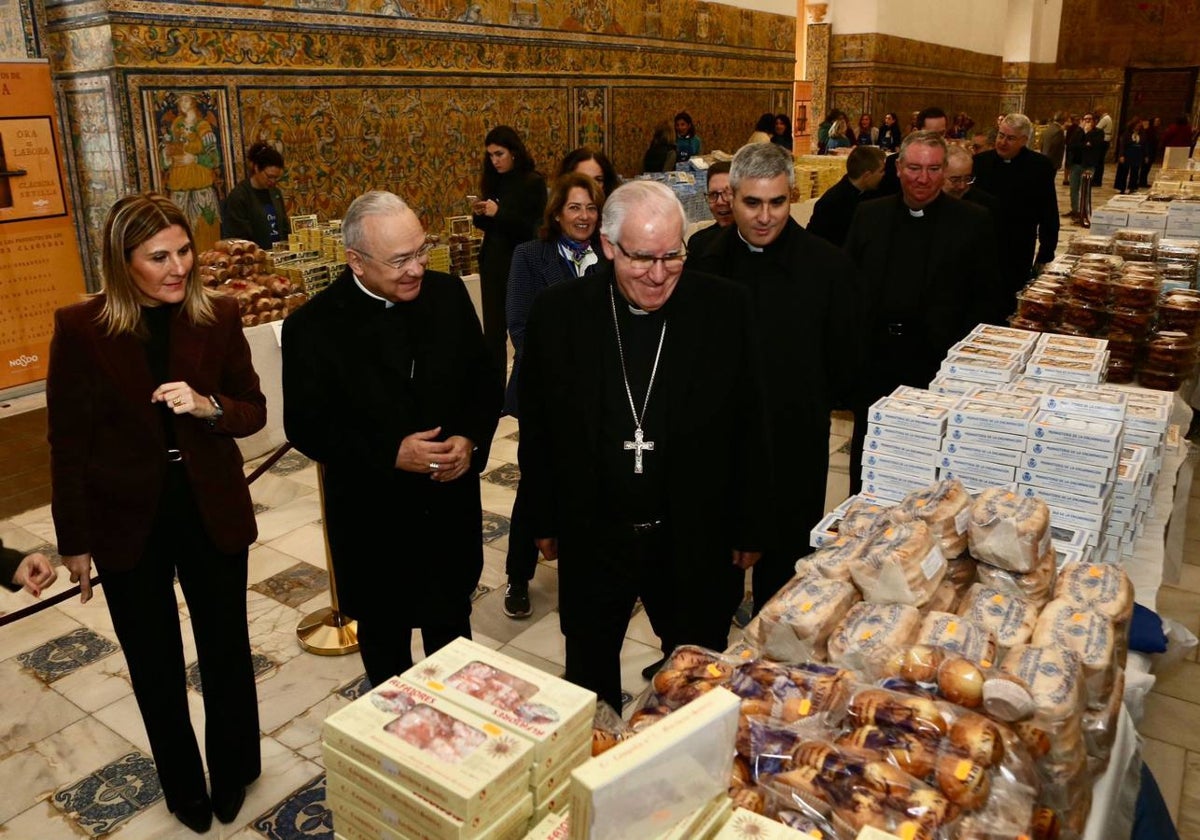 Inauguración de la muestra de dulces de convento en el Real Alcázar de Sevilla