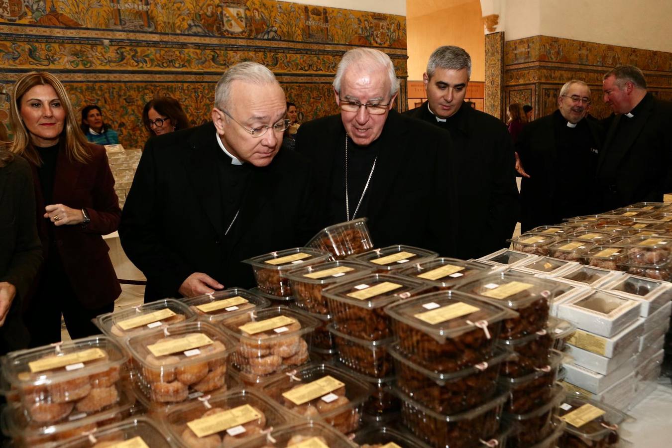 Inauguración de la muestra de dulces de convento en el Real Alcázar de Sevilla