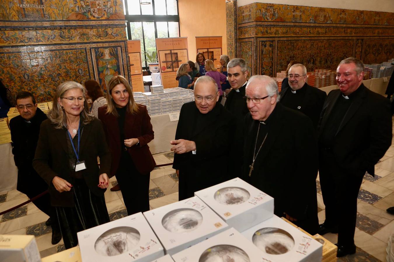 Inauguración de la muestra de dulces de convento en el Real Alcázar de Sevilla