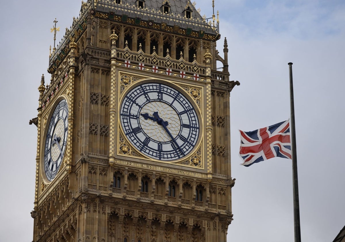 Foto del Big Ben de Londres en Reino Unido