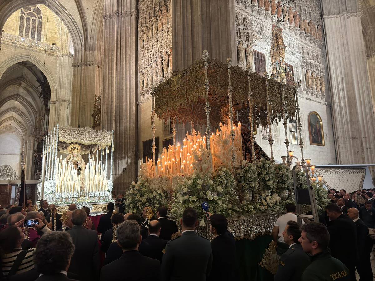 Traslado de la Esperanza de Triana a la Catedral