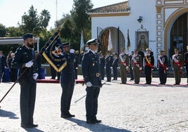 Imágenes del acto militar en Tablada con motivo de la festividad de la patrona del Ejército del Aire