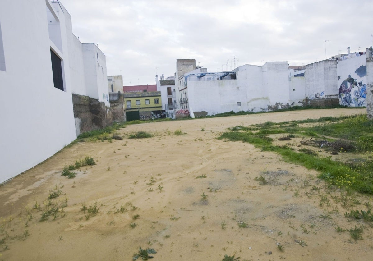 Solar de la calle Arrayán, enmarcado dentro de este plan de enajenaciones