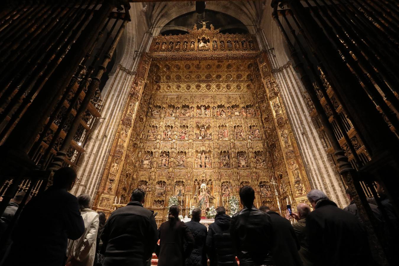 Uno de los momentos del mapping en la Catedral de Sevilla