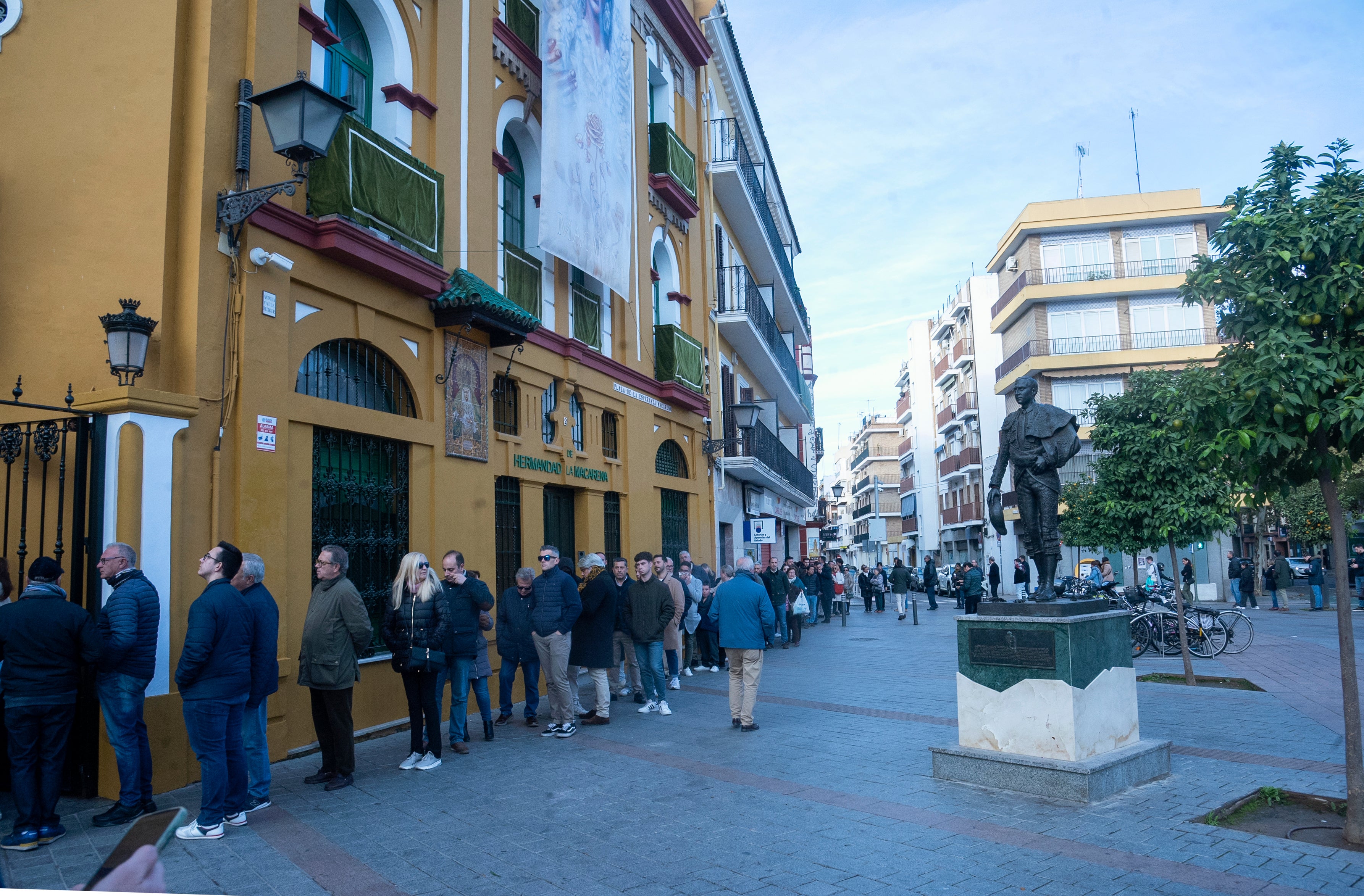 El besamanos de la Macarena