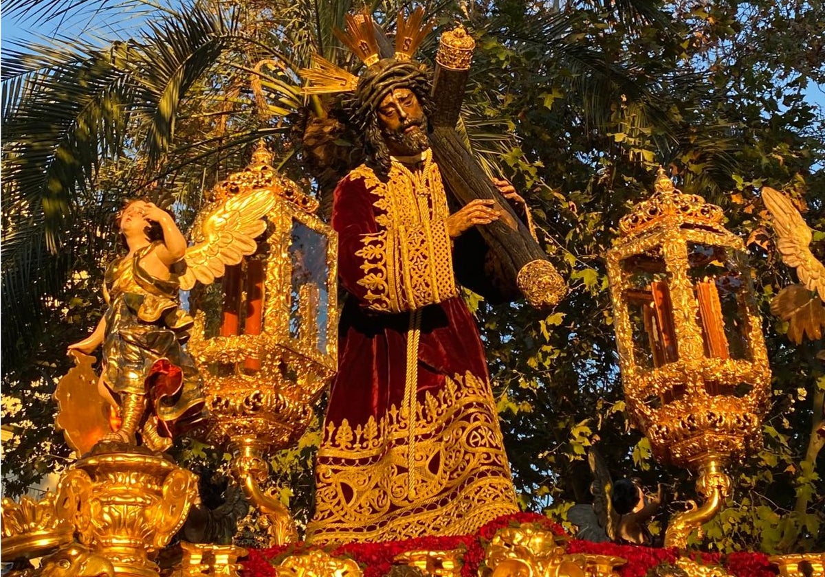 El Gran Poder durante la procesión de clausura