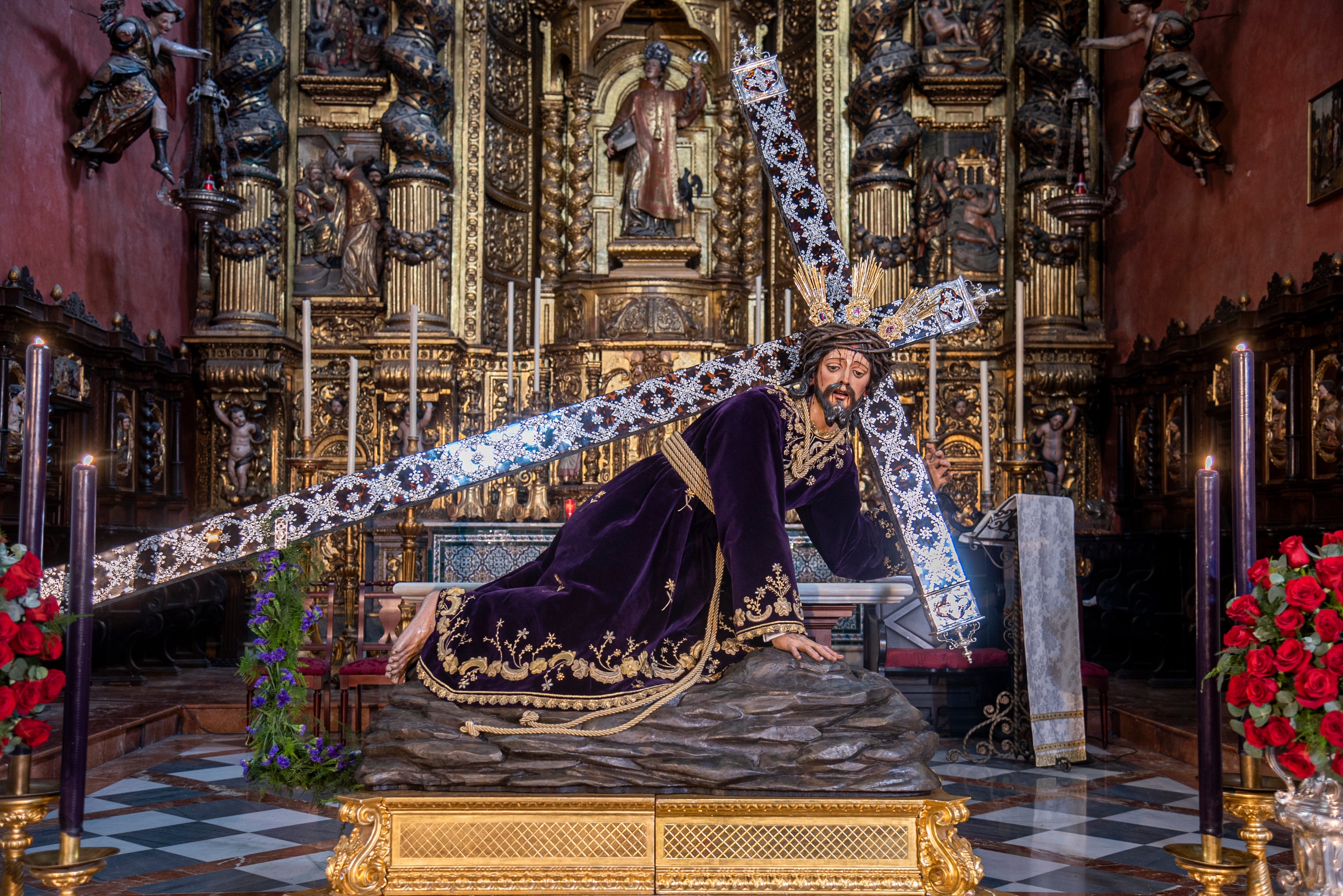 El regreso al culto del Señor de las Penas, en imágenes