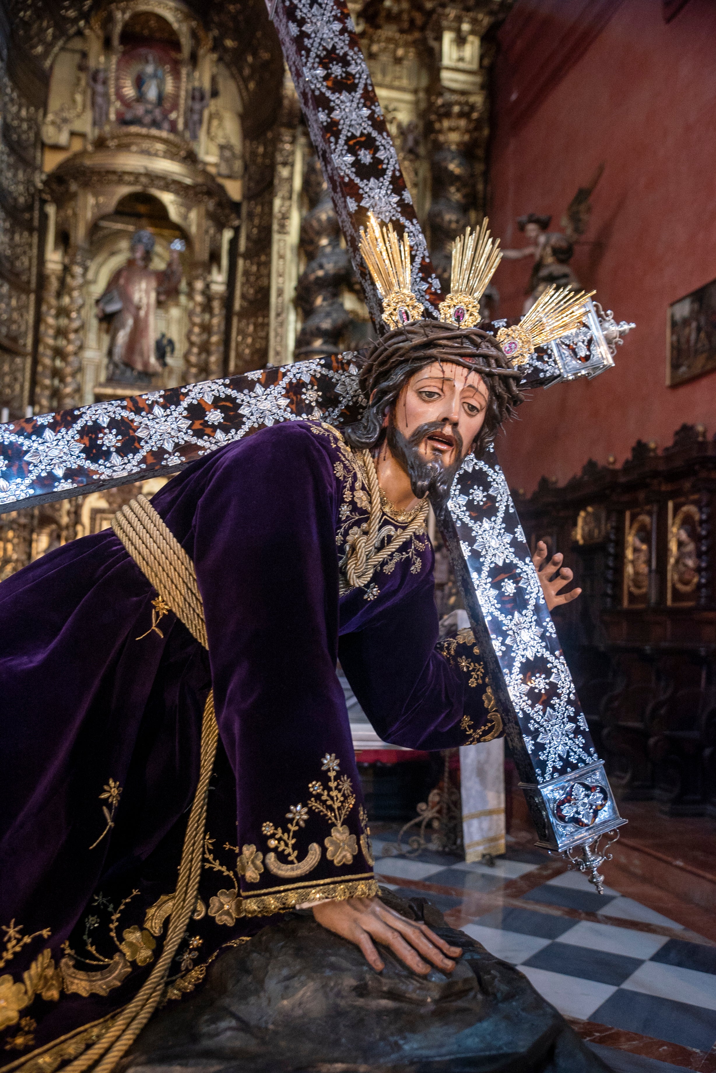 El regreso al culto del Señor de las Penas, en imágenes