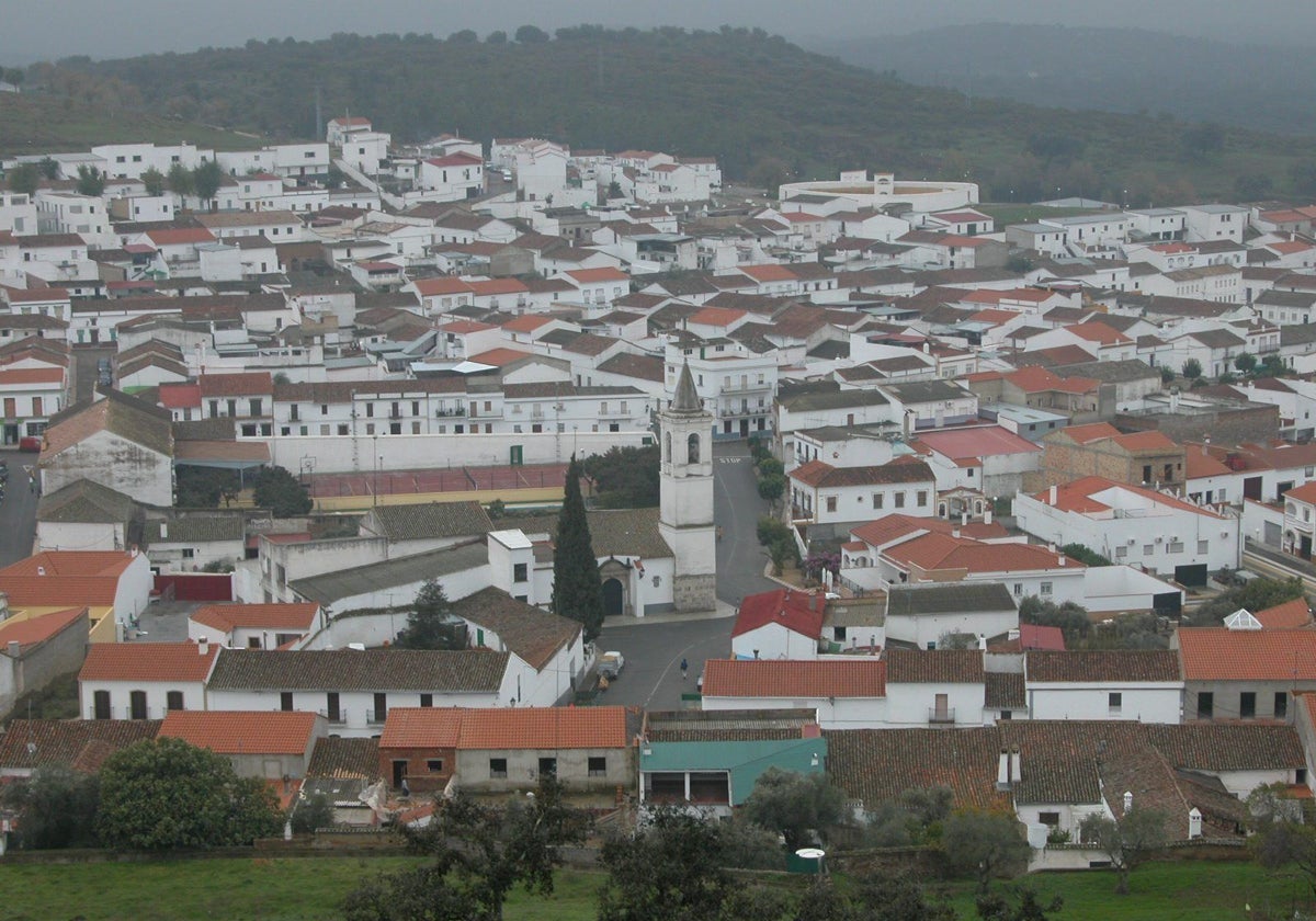 Imagen de El Real de la Jara, en la Sierra Morena de Sevilla