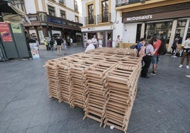 Los precios de las sillas de la carrera oficial de Sevilla han subido más de un 23% desde 2014