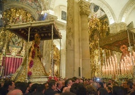 La Virgen del Rocío del Salvador, la procesión navideña de Sevilla