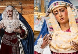 La Estrella y la Virgen de las Angustias de los Gitanos, de hebrea, para la Navidad