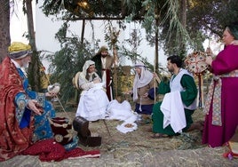 El singular belén viviente de la Pastora de Cantillana, último de la provincia de Sevilla este fin de semana