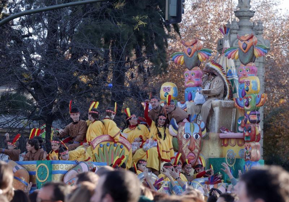 La Cabalgata de los Reyes Magos de Sevilla de 2024